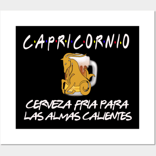 Capricornio Friends Posters and Art